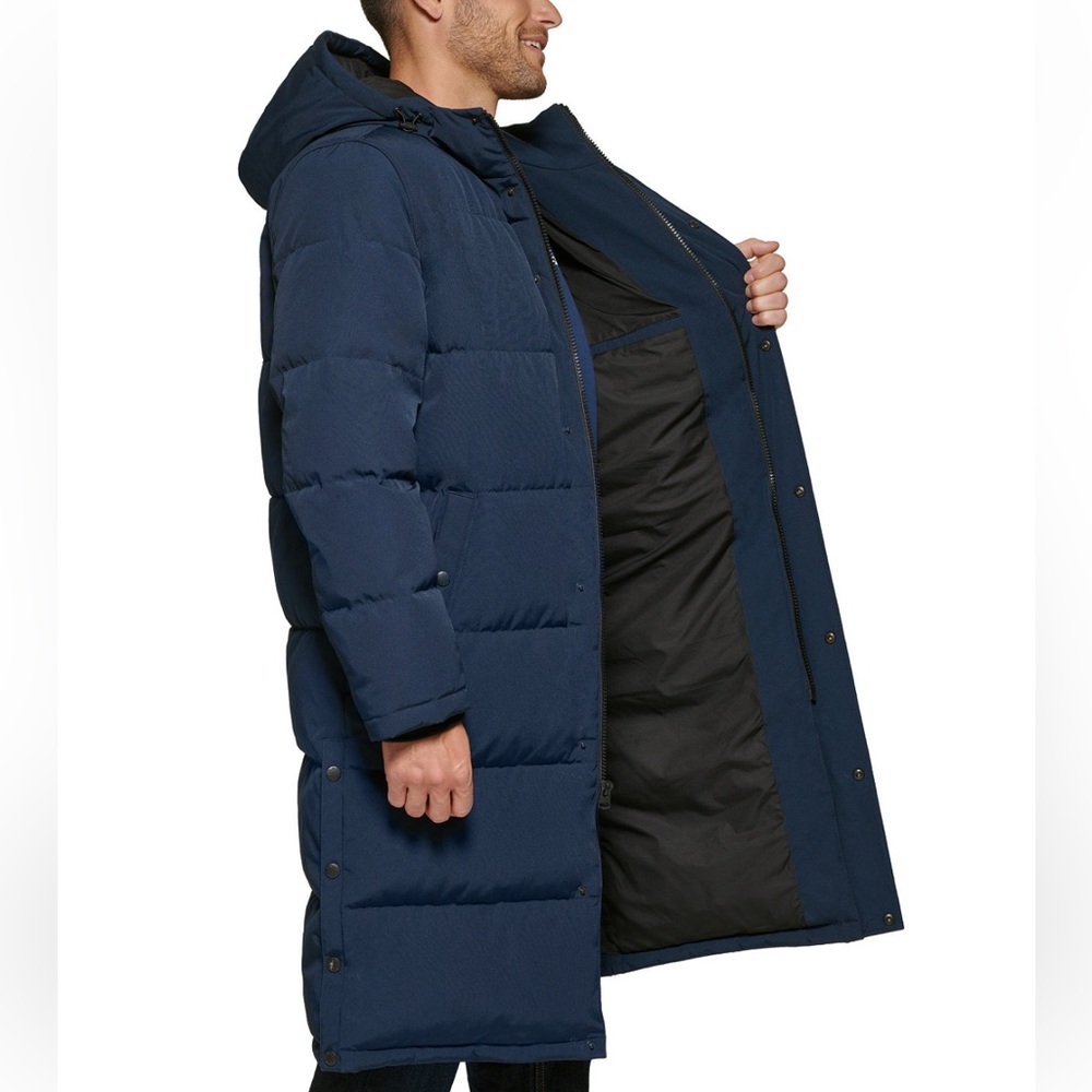 LEVI’S Men's Quilted Extra Long
Parka Jacket - Picture 7 of 9